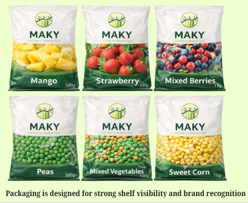 MAKY packaging