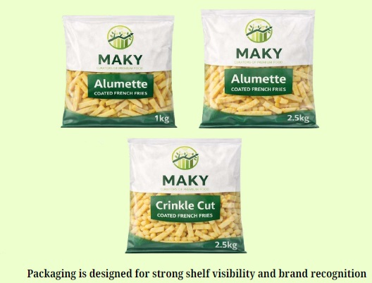 MAKY packaging