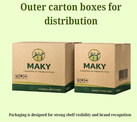MAKY packaging