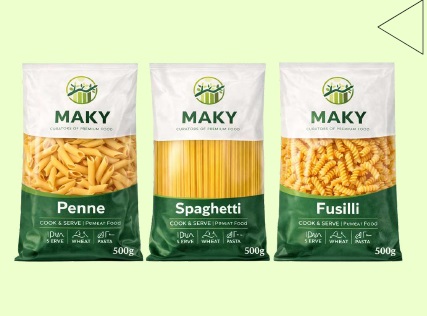 MAKY packaging