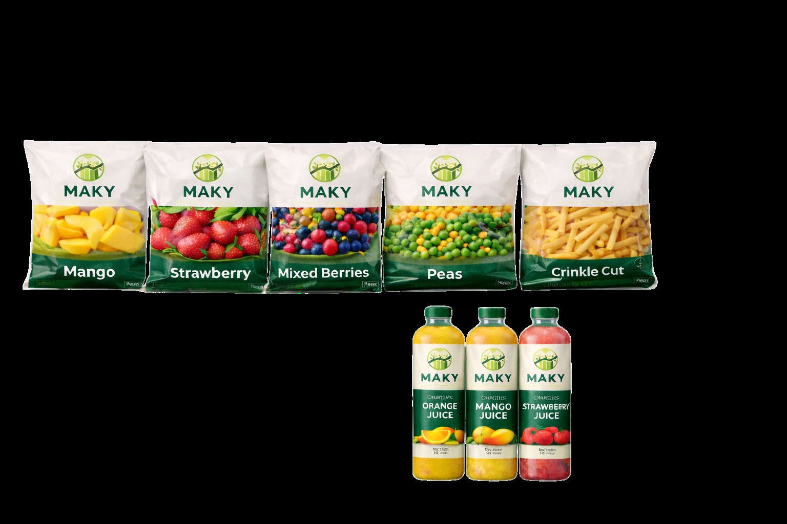 MAKY canned and bottled products